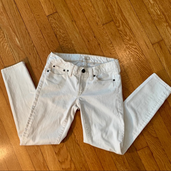 J.Crew Off White Straight Leg Skinny Jeans - Picture 6 of 15
